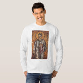 Sint Laurens Mozaïek Historische Kunst T-shirt (Voorkant volledig)