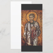 Sint Laurens Orthodoxe Mozaïek Kunstprint (Voorkant / Achterkant)