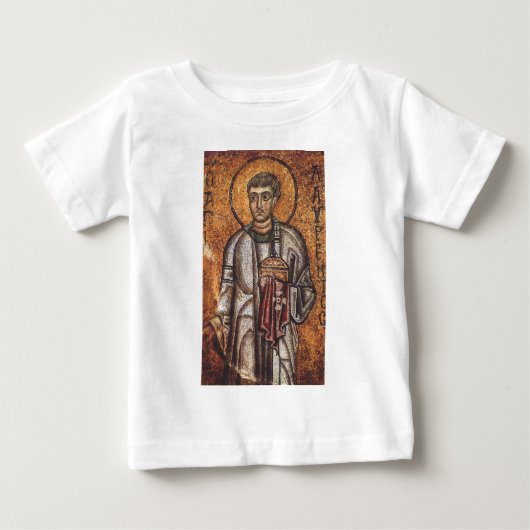 Sint Laurens Orthodoxe Mozaïek Kunstprint (Voorkant)