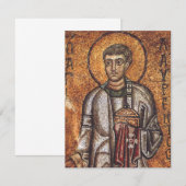 Sint Laurens Orthodoxe Mozaïek Kunstprint (Voorkant / Achterkant)