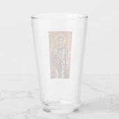Sint Laurens Orthodoxe Mozaïek Kunstprint Glas (Achterkant)