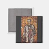 Sint Laurens Orthodoxe Mozaïek Kunstprint Magneet (Voorkant / Achterkant)