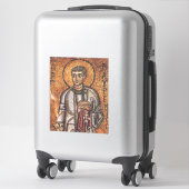 Sint Laurens Orthodoxe Mozaïek Kunstprint Sticker (Koffer)
