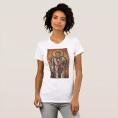 Sint Laurens Orthodoxe Mozaïek Kunstprint T-shirt (Voorkant volledig)