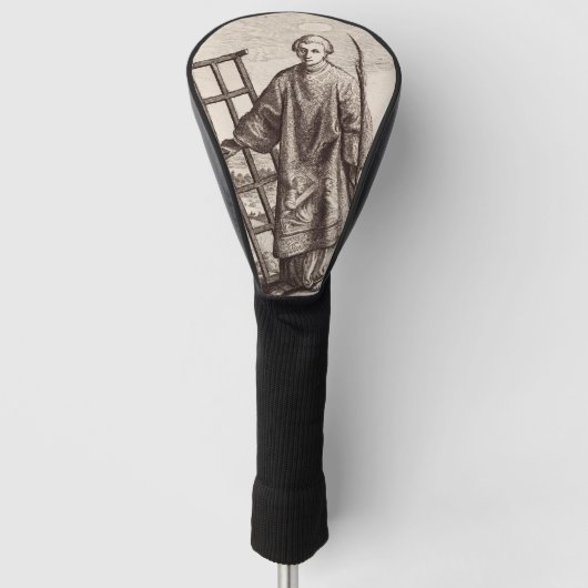 Sint Laurens patroonheilige archief Golfheadcover (Voorkant)