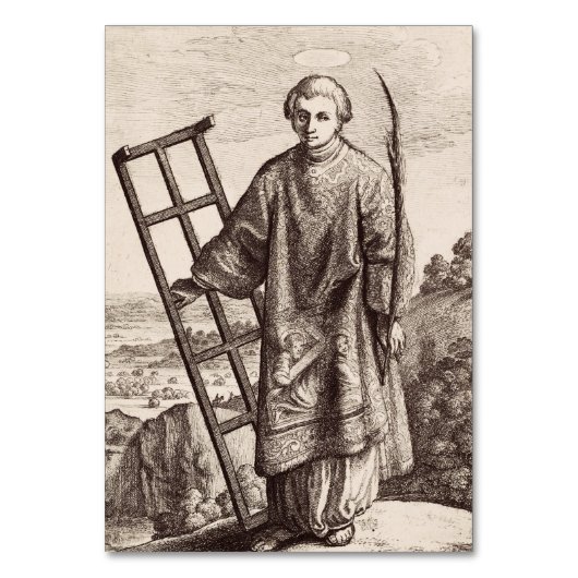 Sint Laurens patroonheilige archief Kaart (Voorkant)