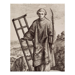 Sint Laurens patroonheilige archief Perfect Poster