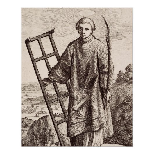 Sint Laurens patroonheilige archief Perfect Poster (Voorkant)