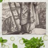 Sint-Laurens patroonheilige archief Theedoek (Gevouwen)