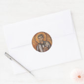 Sint Laurentius de Martelaar Ronde Sticker (Envelop)