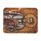 Sint Laurentius Orthodoxe Mozaïek Kunstprint Magneet (Horizontaal)