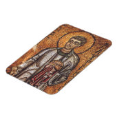 Sint Laurentius Orthodoxe Mozaïek Kunstprint Magneet (Linkerzijde)