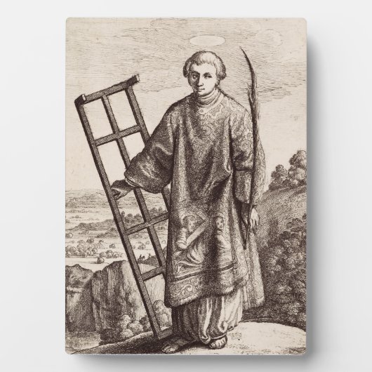 Sint Laurentius patroonheilige archief Fotoplaat (voorkant)