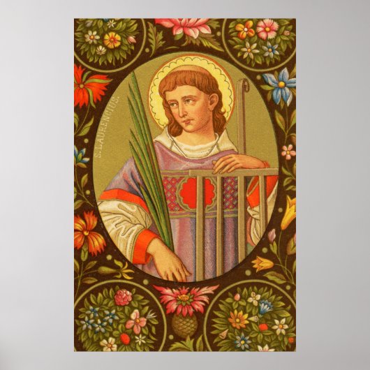 Sint Laurentius van Rome (PM 04) Poster 2 (Voorkant)