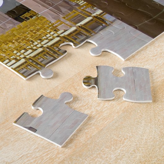 Sint-Leonard-kerk in Bazel, zwitserse puzzel Legpuzzel (Zijkant)