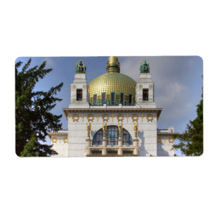 Sint-Leopold-kerk (Oostenrijk) Etiket