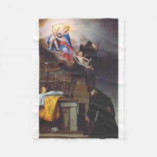 Sint-Lodewijk van Toulouse Hemelse Erfenis Kunst Fleece Deken