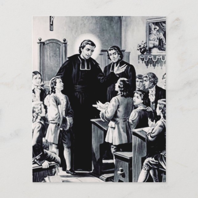 Sint Louis de Montfort Frans priester (Voorkant)