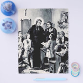 Sint Louis de Montfort Frans priester Flyer (Enkel)