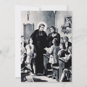 Sint Louis de Montfort Frans priester Kaart
