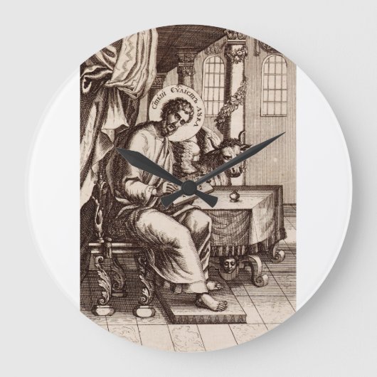 Sint Lucas de Evangelist en Apostel Grote Klok (Voorkant)