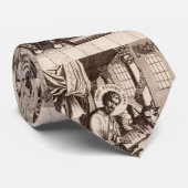 Sint Lucas de Evangelist en Apostel Stropdas (Opgerold)