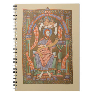 Sint Lucas de Evangelist Middeleeuwse Christelijke Notitieboek