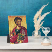 Sint Lucas de Evangelist Orthodoxe icoon Fotoplaat (Zijkant)