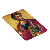 Sint Lucas de Evangelist Orthodoxe icoon Magneet (Rechterzijde)