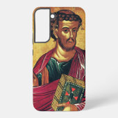 Sint Lucas de Evangelist Orthodoxe icoon Samsung Galaxy Hoesje (Achterkant)