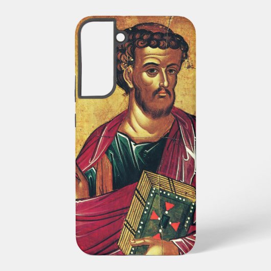 Sint Lucas de Evangelist Orthodoxe icoon Samsung Galaxy Hoesje (Achterkant)