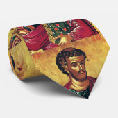 Sint Lucas de Evangelist Orthodoxe icoon Stropdas (Opgerold)