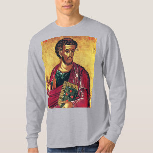 Sint Lucas de Evangelist Orthodoxe icoon T-shirt