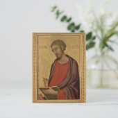 Sint-Lucas orthodox Christelijk icoon Briefkaart (Staand voorkant)