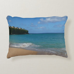 Sint Lucia Beach Tropisch Vacation Landscape Accent Kussen