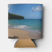 Sint Lucia Beach Tropisch Vacation Landscape Blikjeskoeler (Voorkant)