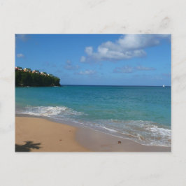 Sint Lucia Beach Tropisch Vacation Landscape Briefkaart