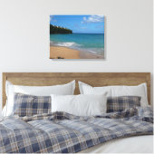 Sint Lucia Beach Tropisch Vacation Landscape Canvas Afdruk (Insitu (Slaapkamer))