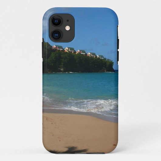 Sint Lucia Beach Tropisch Vacation Landscape Case-Mate iPhone Case (Achterkant)