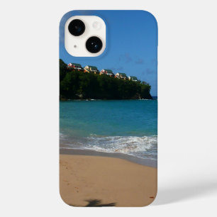 Sint Lucia Beach Tropisch Vacation Landscape Case-Mate iPhone 14 Hoesje