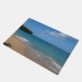 Sint Lucia Beach Tropisch Vacation Landscape Deurmat (Schuin)