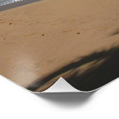 Sint Lucia Beach Tropisch Vacation Landscape Perfect Poster (Hoek)