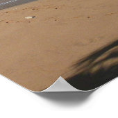 Sint Lucia Beach Tropisch Vacation Landscape Poster (Hoek)