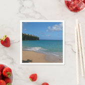 Sint Lucia Beach Tropisch Vacation Landscape Servetten (Insitu)