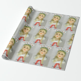 Sint Lucia Dag 173 Kerstmis JL Biel Cadeaupapier