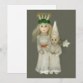 Sint Lucia Day Starboy 2011 JL Biel Feestdagenkaart (Voorkant / Achterkant)