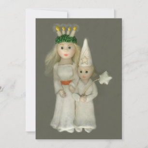 Sint Lucia Day Starboy 2011 JL Biel Feestdagenkaart