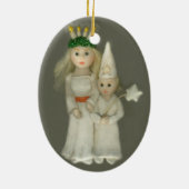 Sint Lucia Day Starboy 2011 JL Biel Keramisch Ornament (Achterkant)