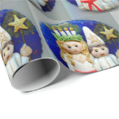 Sint Lucia Day Starboy 2013 JL Biel Cadeaupapier (Rol Hoek)