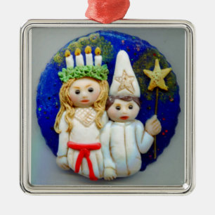 Sint Lucia Day Starboy 2013 JL Biel Metalen Ornament